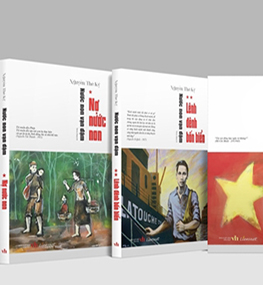 LỄ RA MẮT BỘ TIỂU THUYẾT LỊCH SỬ  NƯỚC NON VẠN DẶM VỀ CHỦ TỊCH HỒ CHÍ MINH